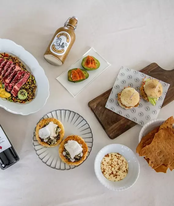Sharing menu zomer